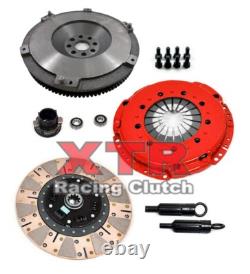 Xtr Dual-friction Clutch Kit + Hd Flywheel For Bmw 325 328 525 528 M3 Z3 E36 E39